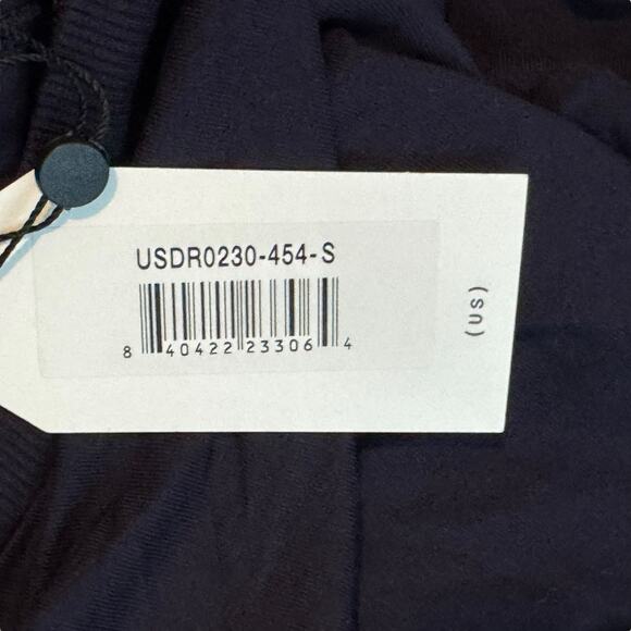 NEW Universal Standard Carrea Relaxed Liquid Jersey Dress Navy Blue Size 14-16 - Picture 6 of 8